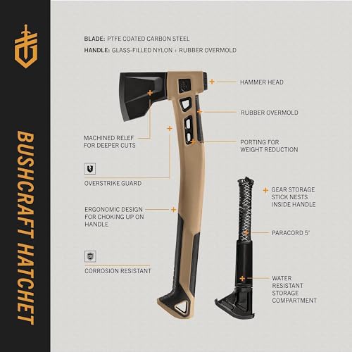 Coyote Brown Gerber Bushcraft Hatchet