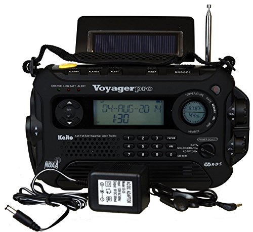 Kaito Voyager Pro KA600 Digital Emergency Radio | Solar | Hand Crank
