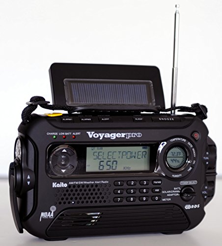 Kaito Voyager Pro KA600 Digital Emergency Radio | Solar | Hand Crank