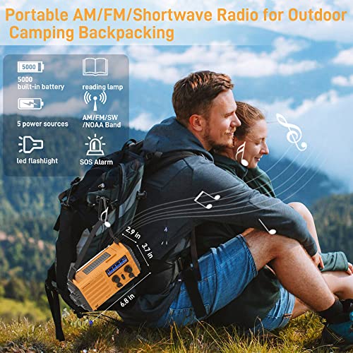 Portable Solar Emergency Radio for Survival