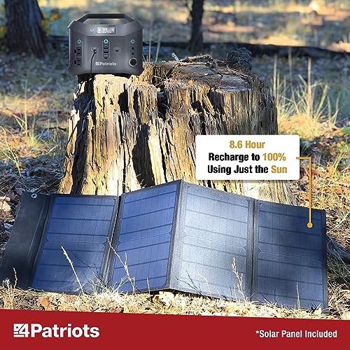 Patriot Power Sidekick with Solar Panel