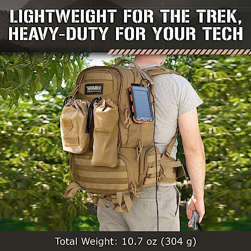 Solar Power Bank with Dual-LED Flashlight