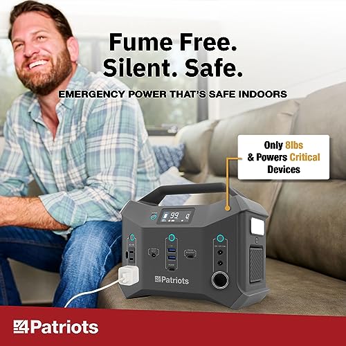 Patriot Power Sidekick with Solar Panel