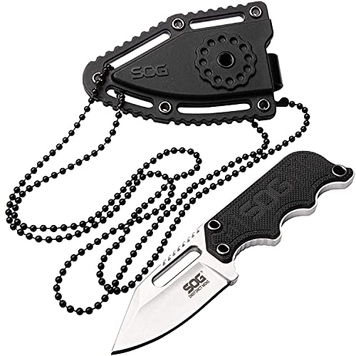 SOG Mini Fixed Blade Knife with Sheath