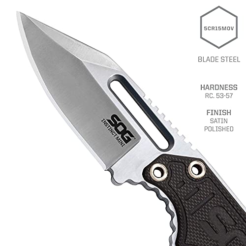 SOG Mini Fixed Blade Knife with Sheath