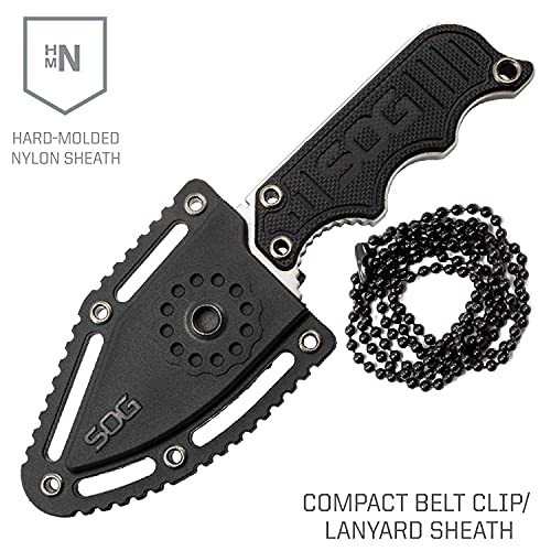 SOG Mini Fixed Blade Knife with Sheath