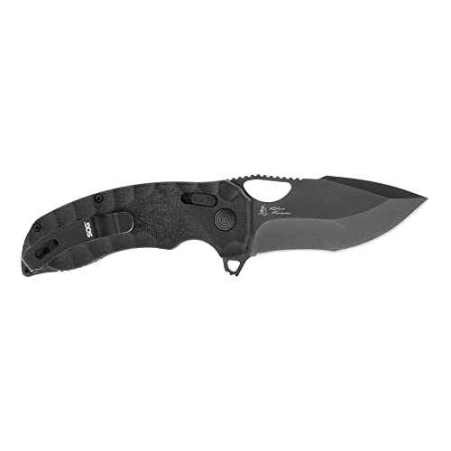 Black SOG Kiku XR Folding Knife