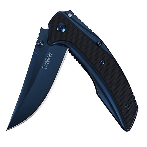Kershaw Outright Blue Pocketknife; 3" Blade; G10 Handle