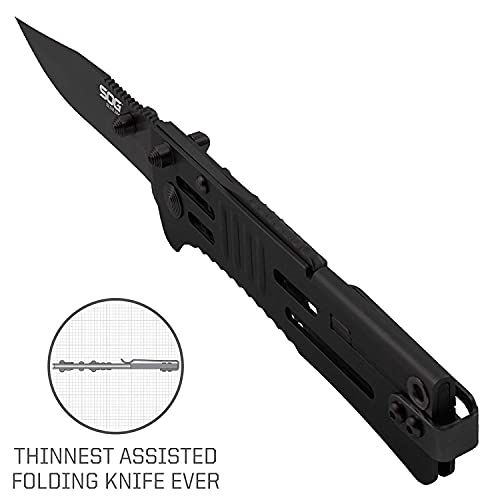 SOG SlimJim Black Folding Pocket Knife