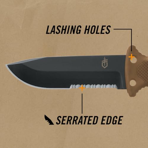 Gerber LMF II Infantry Knife, Coyote Brown [22-01463]