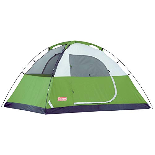 Coleman Big & Tall Sleeping Bag + 2-Person Tent, Green