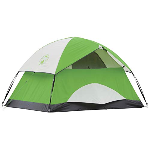 Coleman Big & Tall Sleeping Bag + 2-Person Tent, Green