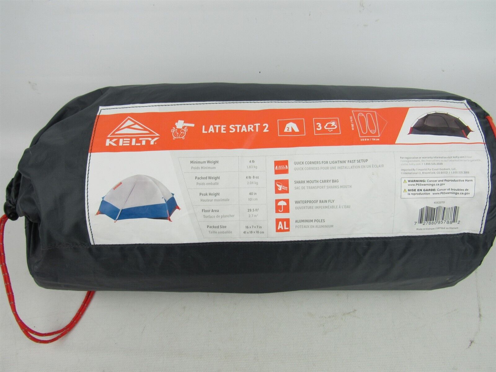 Kelty Late Start 2-Person Backpacking Tent
