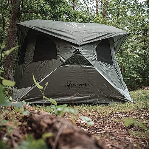 Gazelle Tents™ T4 Hub Tent, Quick Setup, All-Weather, Versatile, 4-Person