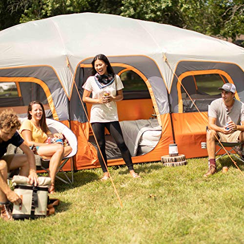 12 Person Outdoor Camping Tent with Storage Pockets