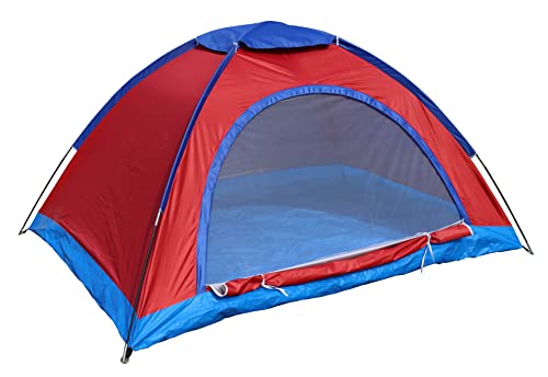 HOMECUTE Outdoor 2 Person Camping Tent (Red)