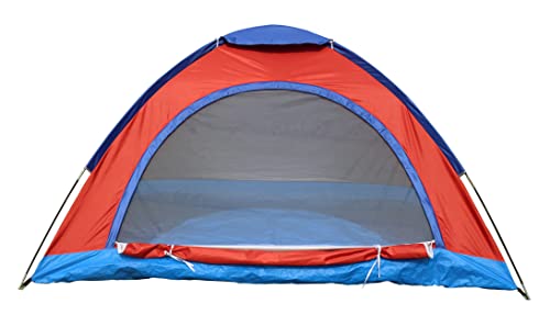 HOMECUTE Outdoor 2 Person Camping Tent (Red)