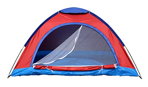 HOMECUTE Outdoor 2 Person Camping Tent (Red)