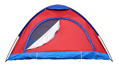 HOMECUTE Outdoor 2 Person Camping Tent (Red)