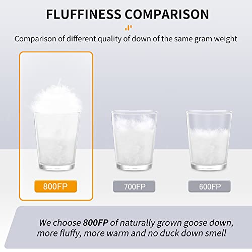 Ultralight Goose Down Sleeping Bag - Compact & Lightweight