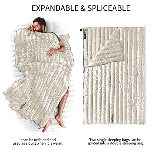 Ultralight Goose Down Sleeping Bag - Compact & Lightweight