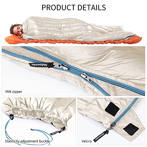 Ultralight Goose Down Sleeping Bag - Compact & Lightweight