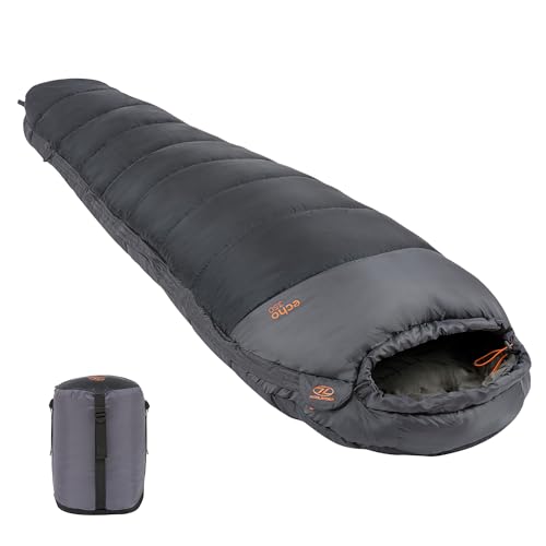 Highlander Mummy Adults Sleeping Bag - All-Season Comfort