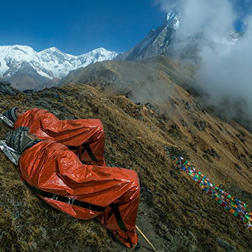 Portable Emergency Sleeping Bag 2 Pack | Thermal Survival Gear