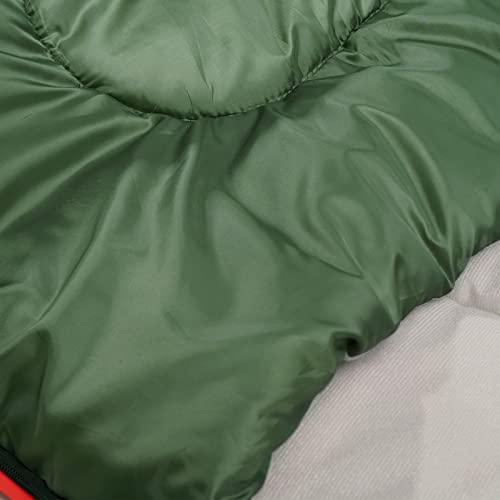 3-Season Rectangular Sleeping Bag: Camping & Hiking, Queen Sized