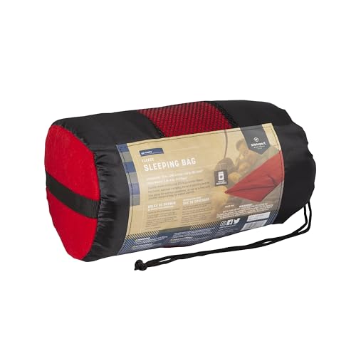 Stansport Red Fleece Sleeping Bag 510-60