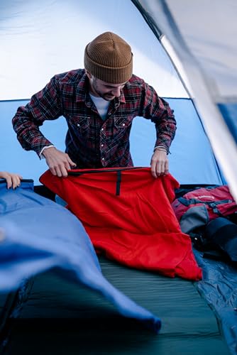 Stansport Red Fleece Sleeping Bag 510-60