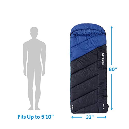 Columbia Coalridge Hooded Sleeping Bag - 40 Degree