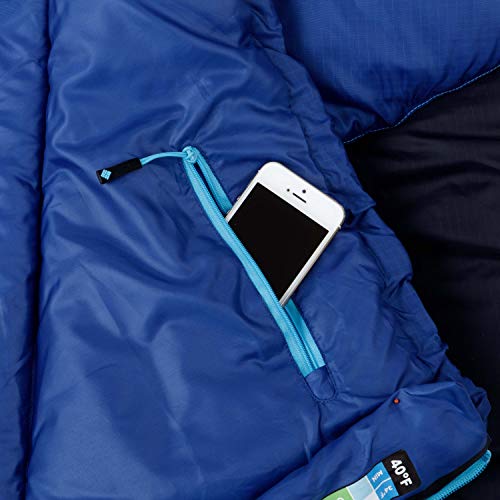 Columbia Coalridge Hooded Sleeping Bag - 40 Degree