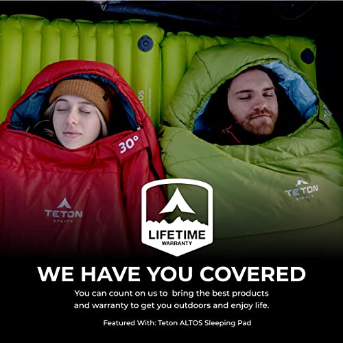 Teton Sports Lightweight Mummy Sleeping Bag: Hiking, Backpacking