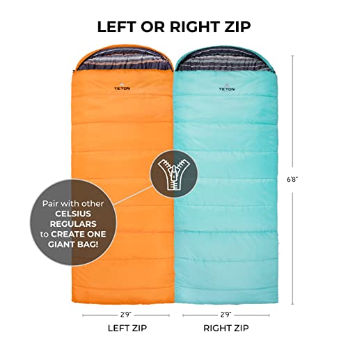 Family Camping TETON Sports Celsius Sleeping Bag