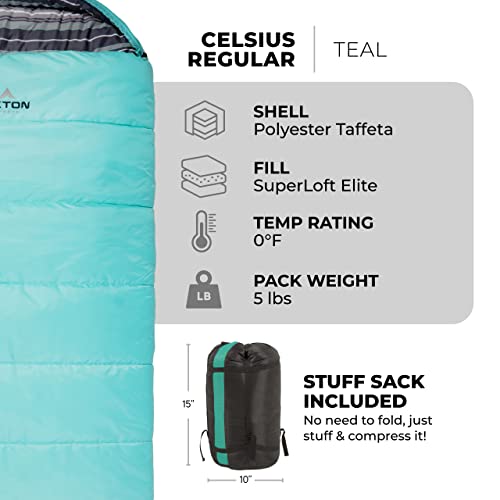 Family Camping TETON Sports Celsius Sleeping Bag