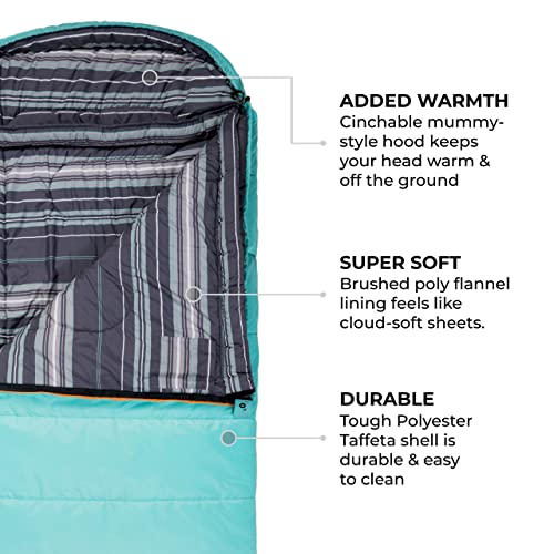 Family Camping TETON Sports Celsius Sleeping Bag