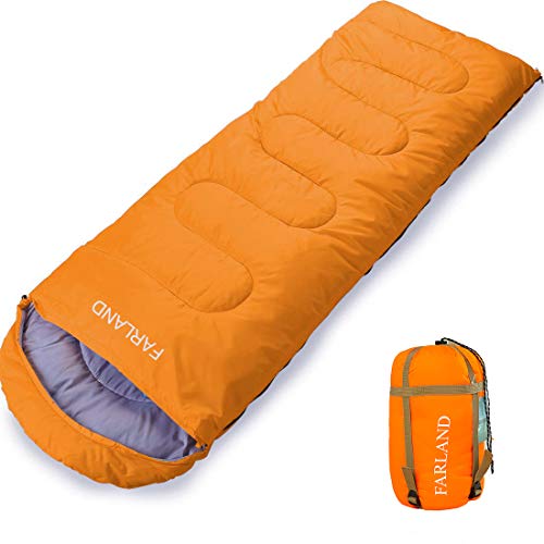 FARLAND Mummy Sleeping Bags 20℉: Portable, Lightweight Prepping Essential