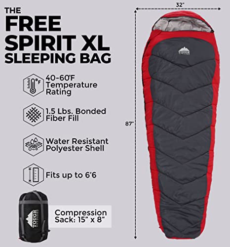 Compact Hooded Mummy Sleeping Bag - All-Season Camping Survival