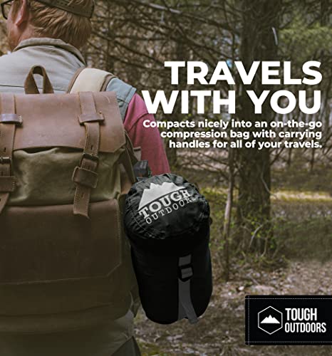 Compact Hooded Mummy Sleeping Bag - All-Season Camping Survival