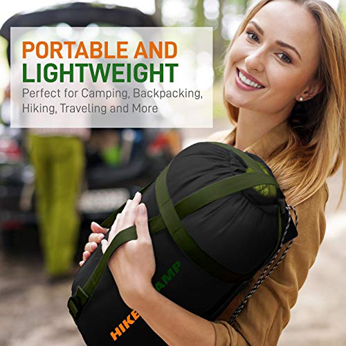 SereneLife Mummy Sleeping Bag - Outdoor Camping Gear