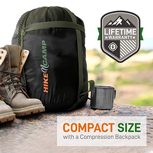 SereneLife Mummy Sleeping Bag - Outdoor Camping Gear