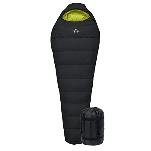 TETON Sports LEEF Lightweight Mummy Sleeping Bag - 0F