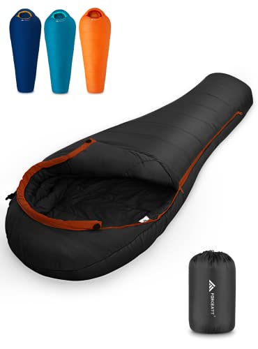 Forceatt Mummy Sleeping Bag: 3-4 Seasons, 14°F-59°F