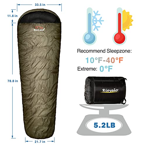 0°F Winter Sleeping Bag for Tall Adults | 90.6 in