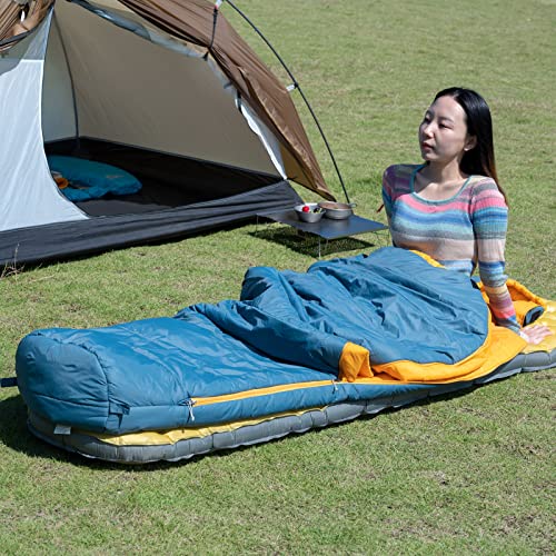 3-Season Compact Mummy Sleeping Bag for Outdoor Activities