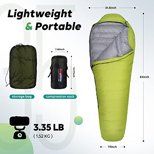 4 Season Mummy Sleeping Bag for Camping