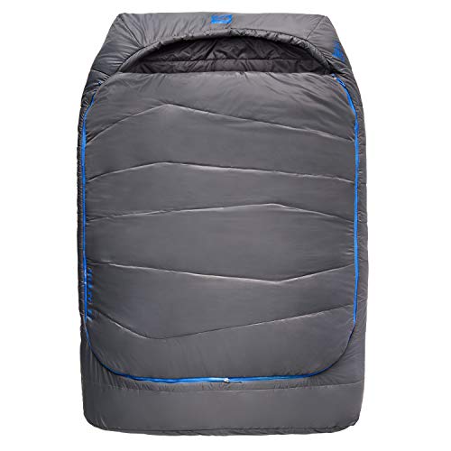 Kelty Doublewide 20℉ Sleeping Bag for Couples - Dark Shadow