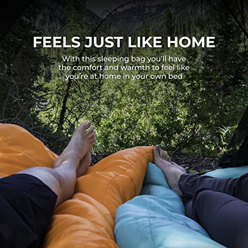 Celsius XL +20F Sleeping Bag: Family Camping Essential