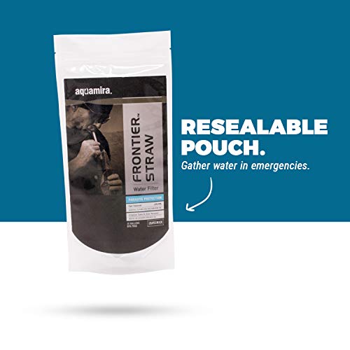 Aquamira Frontier Emergency Water Filtration and Straw